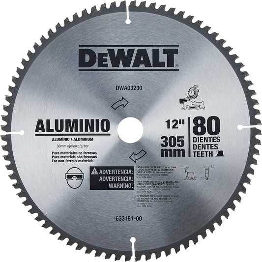 Disco P/aluminio 12"X80