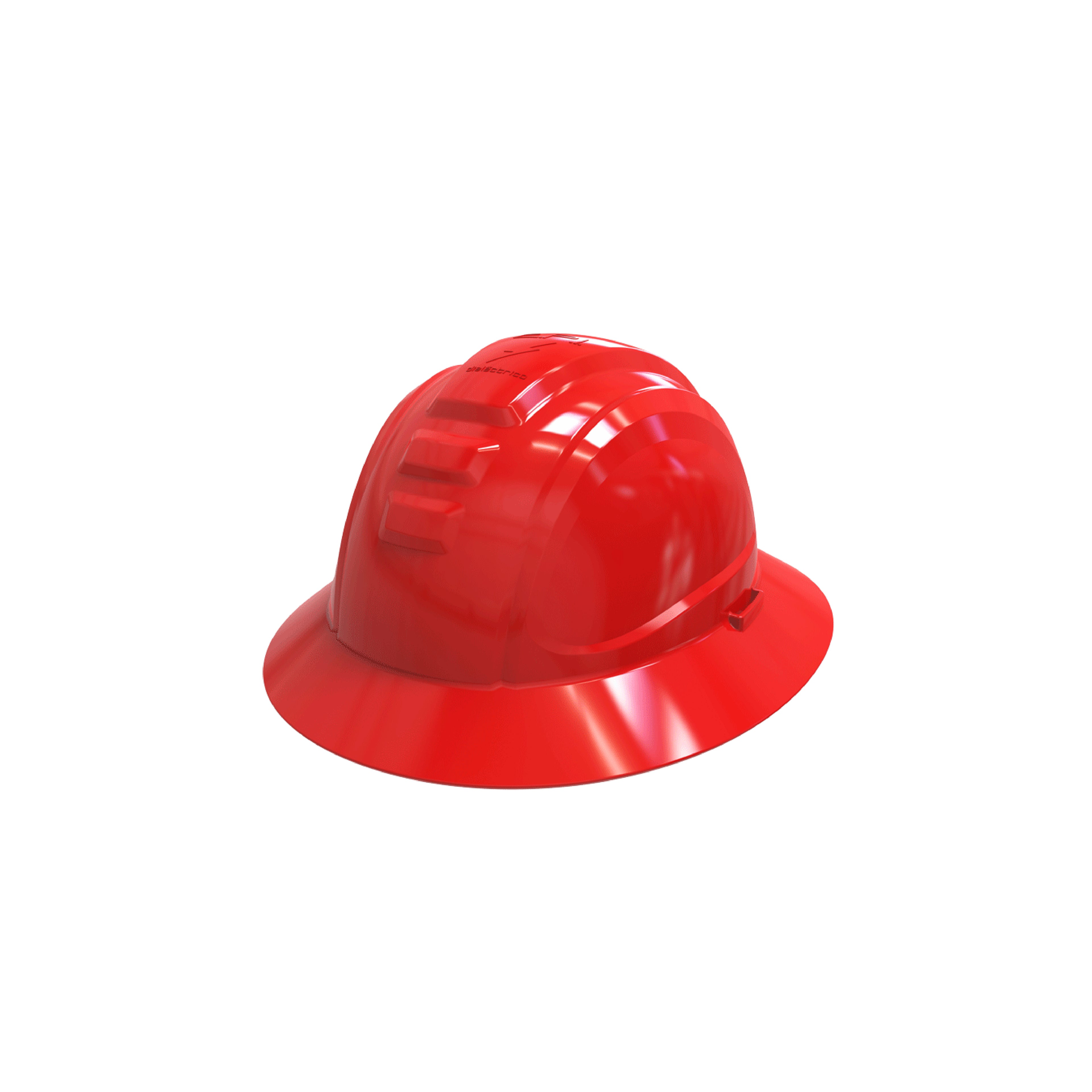 Casco de seguridad dieléctrico rojo clase E tipo I EPI CA-P-D21-RO – Almacenes HJ