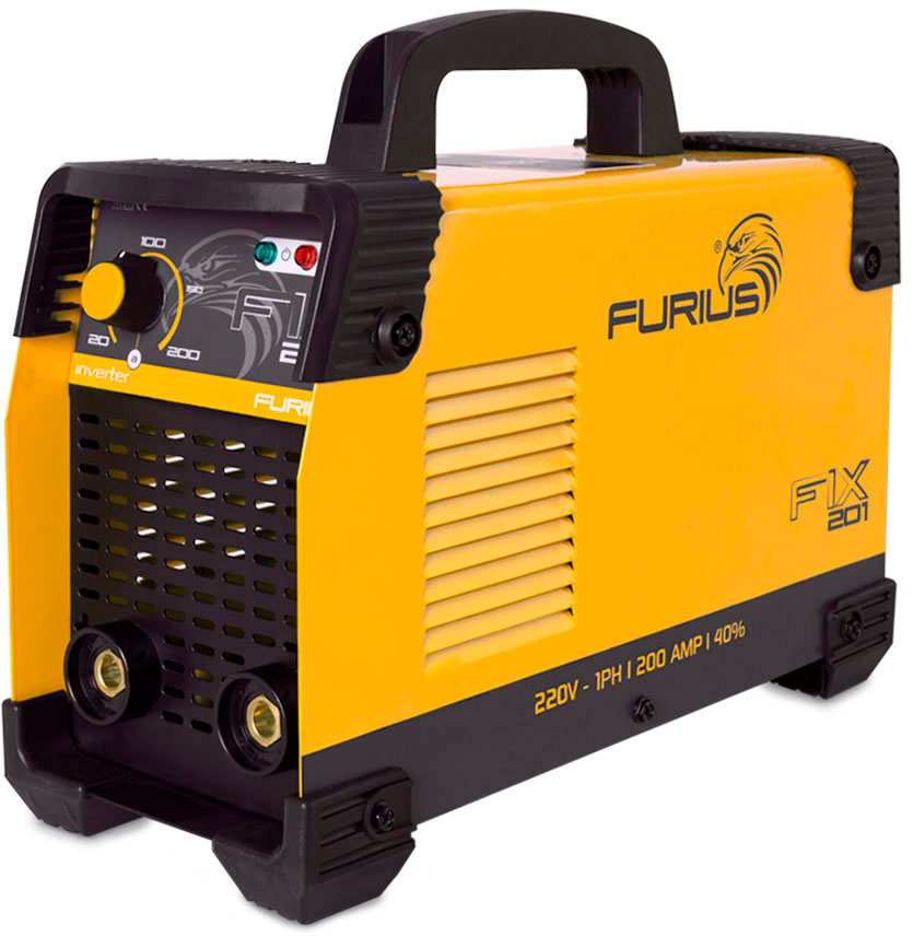 Soldador Inversor Furius Force 253 Cellulosic 250A FW253CEL + Taladro Percutor Furius FD52 | ¡Promoción Especial!
