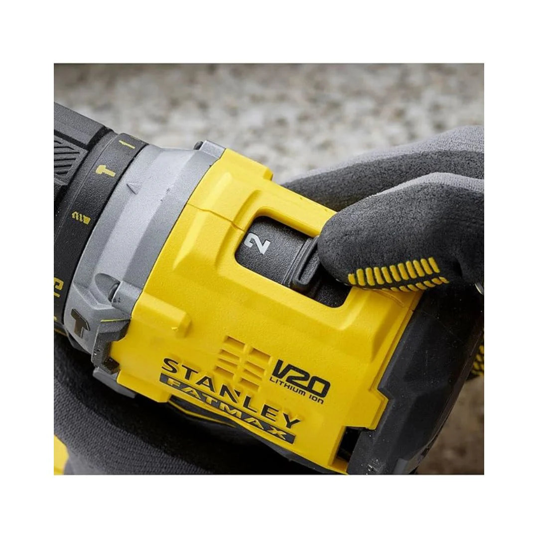Taladro Percutor 1/2" 20V Brushless STANLEY SBD715C2K-B3 + Bolsa para Herramientas STANLEY STST512114LA | ¡Promoción Especial!