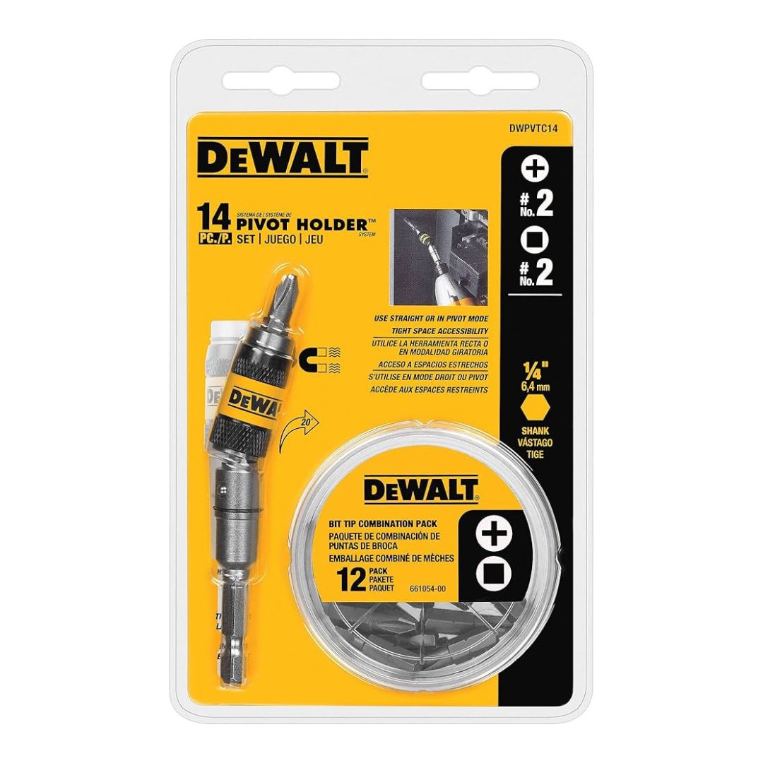 Taladro Percutor 1/2" 20V BRUSHLESS DEWALT (DCD7781D2-B3C) + Set de 14 Puntas DWPVTC14 | ¡Promoción Especial!