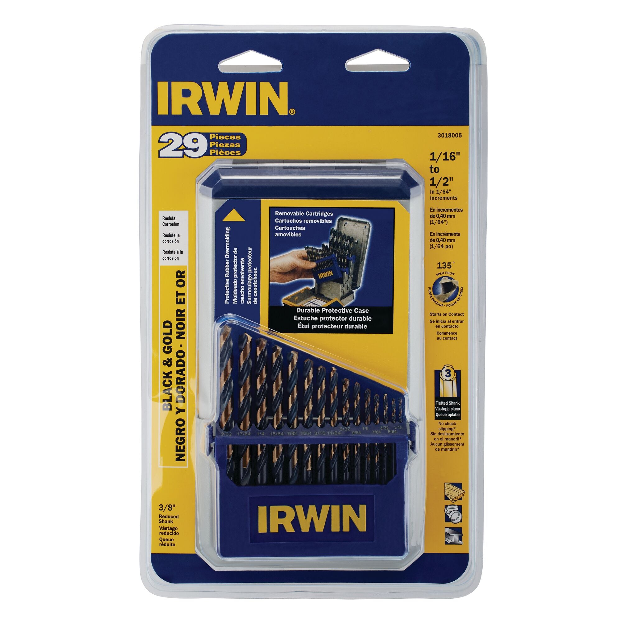 Juego de Brocas Hss 29P 1/16" - 1/2" Irwin 1865296 ¡PROMOCIÓN FERIA FERRETERA!