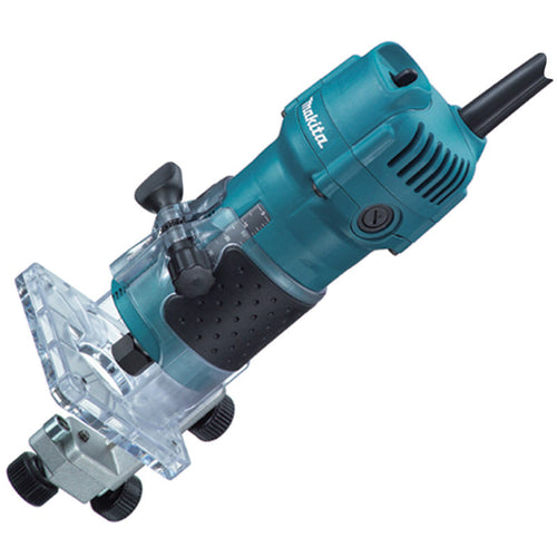 3709 Debastadora de 1/4" con base fija para laminados Makita