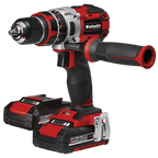 Taladro Inal. de Percusión 1/2" BRUSHLESS "sin Escobillas" (incl. 2 Bater. y Carg.) Einhell | Ref. 4513878