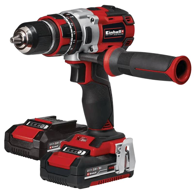 Taladro Inal. de Percusión 1/2" BRUSHLESS "sin Escobillas" (incl. 2 Bater. y Carg.) Einhell | Ref. 4513878