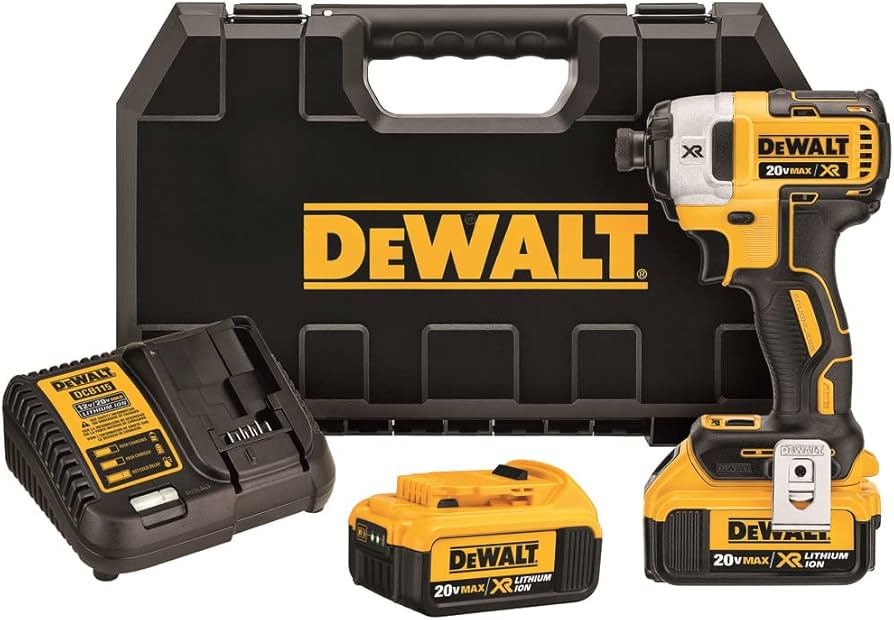 DEWALT DCF887D2-B3 Kit Atornillador de Impacto 20V MAX ¼″ – BLACK FRIDAY