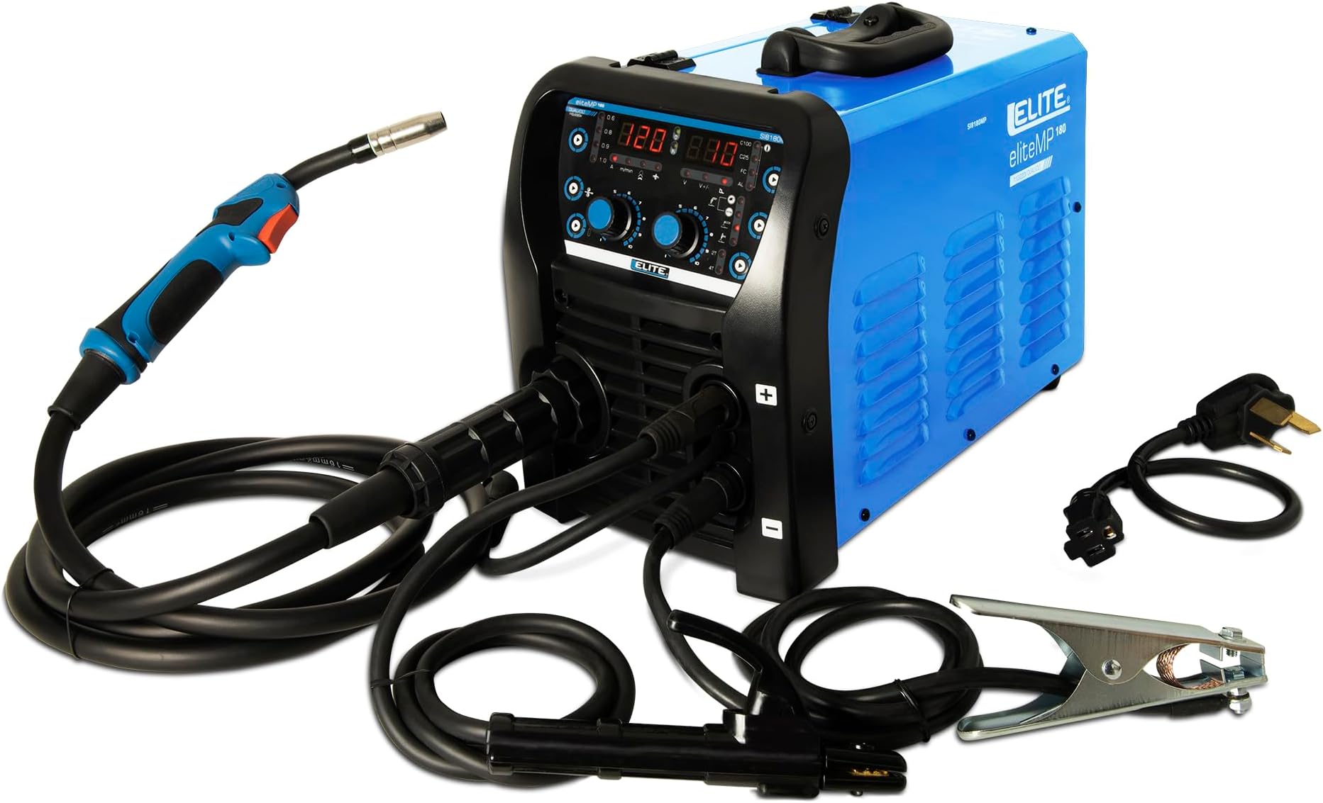 Soldador Inversor Multiproceso Elite SI8180MP 180A 110/220V + Taladro Percutor Elite ID710 | ¡Promoción Especial!
