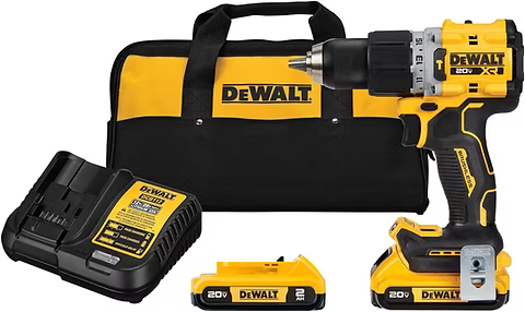 DEWALT 20V MAX XR Kit Taladro / Atornillador Percutor 1/2″ DCD805D2-B3 – BLACK FRIDAY