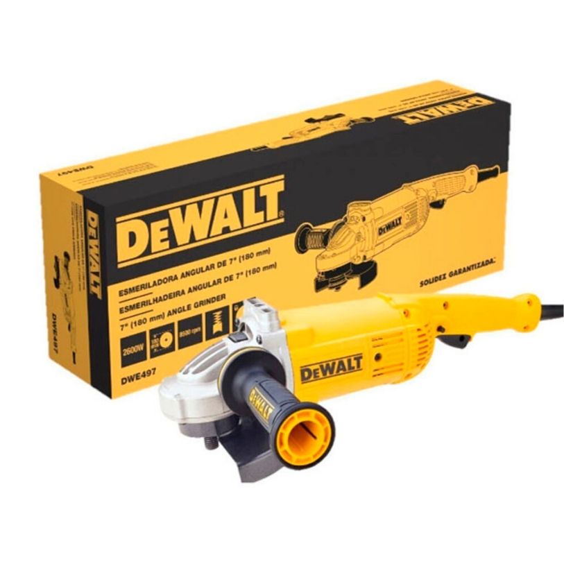 DEWALT DWE497-B3 Amoladora Angular 7″ (180 mm) 2600 W – PROMOCIÓN BLACK FRIDAY