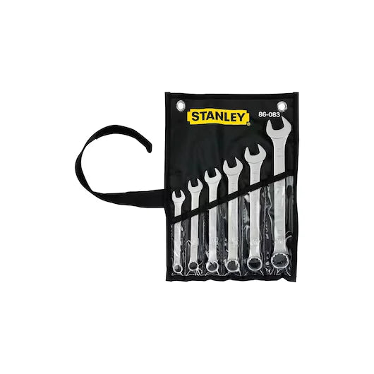 Juego de 6 llaves combinadas STANLEY