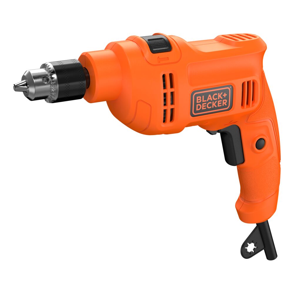 Taladro Percutor BLACK+DECKER 450W 3/8" bed710450-b3