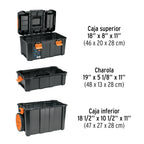 Caja para Herramientas 3 Niveles Grande Truper 102644 ¡PROMOCIÓN FERIA FERRETERA!