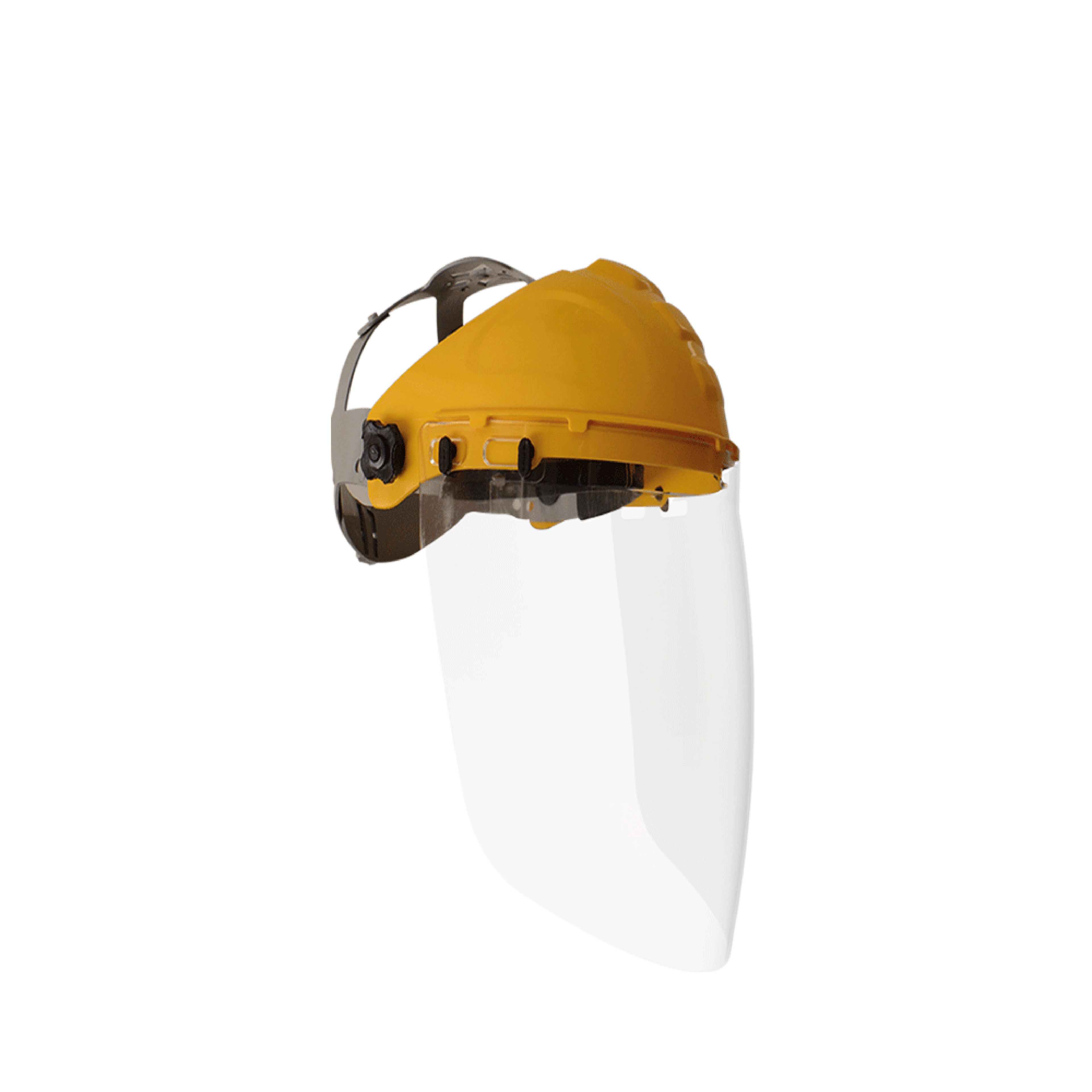 Careta de esmerilar con visor en PET modelo 20-01 para protección industrial – Almacenes HJ