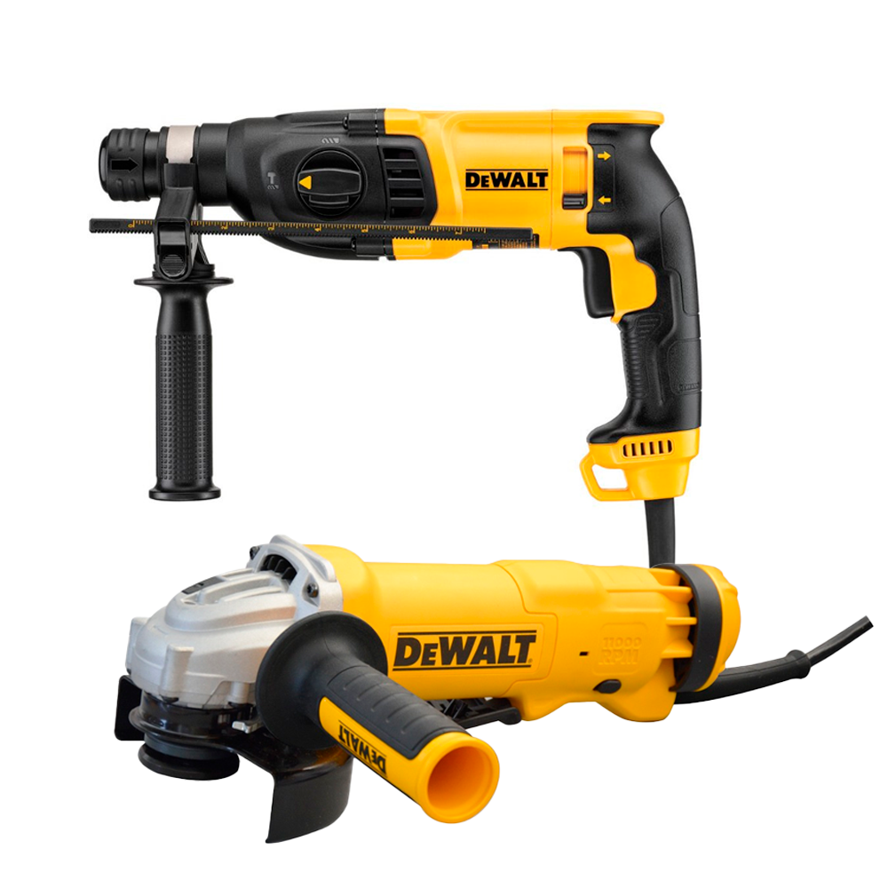 Combo de rotomartillo y pulidora 5'' - DEWALT