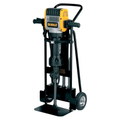Demoledor rompe pavimento 1800w 68 joules + carro y cinceles - DEWALT