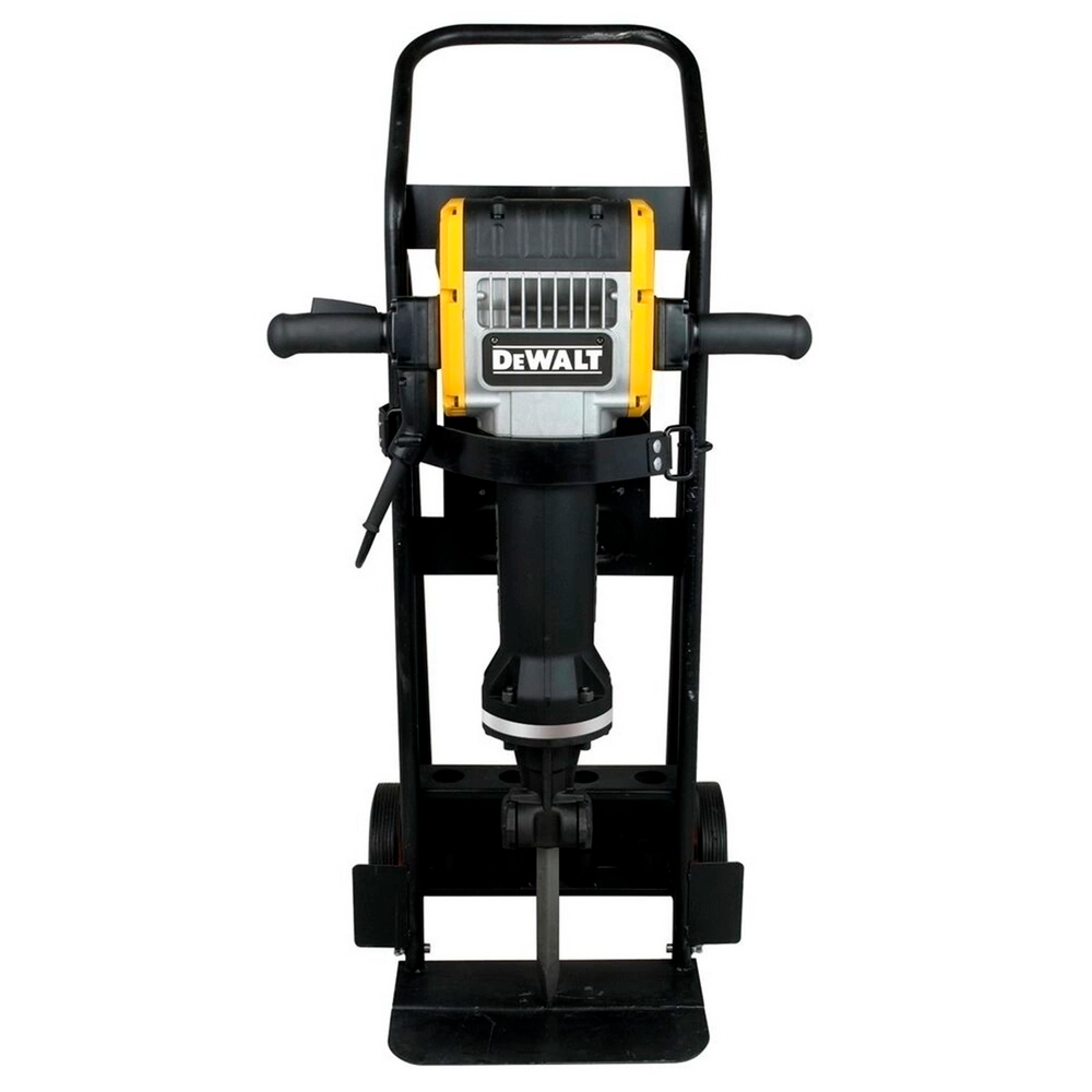 Demoledor rompe pavimento 1800w 68 joules + carro y cinceles - DEWALT