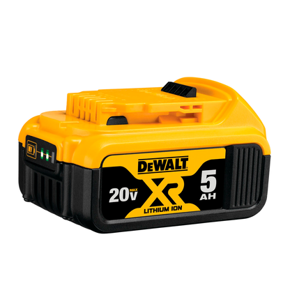 Batería de Ion de Litio 20V MAX de 5.0 Ah - DEWALT