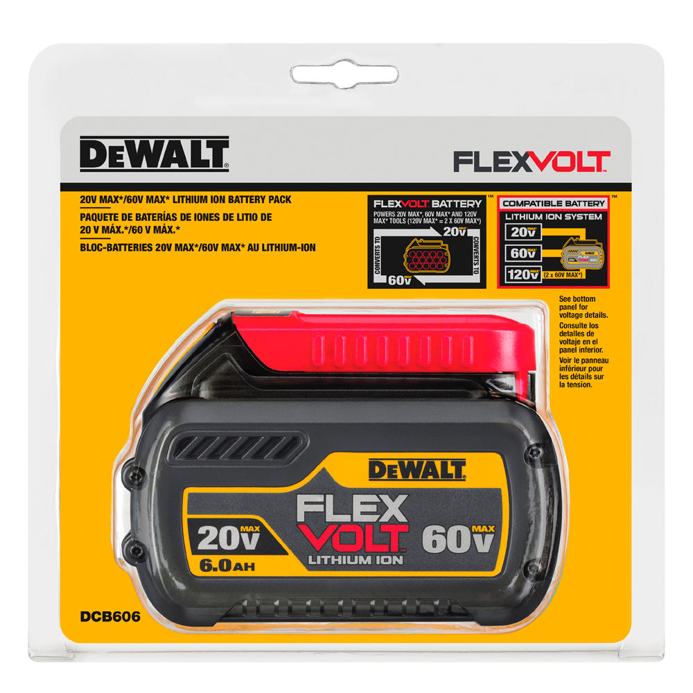 Batería flexvolt 6.0AH 20V/60V Max - DEWALT