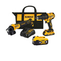 Combo Taladro Percutor 20V + Pulidora + Batería DEWALT | Potencia Inalámbrica Total para Profesionales
