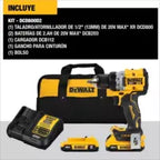 DEWALT 20V MAX XR Kit Taladro/Atornillador 1/2″ DCD800D2-B3 – BLACK FRIDAY