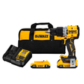 Kit de Taladro/Atornillador Percutor de 1/2" (13mm) Sin Carbones de 20V MAX - DEWALT