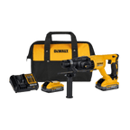 Rotomartillo SDS PLUS 20V Incluye 2 Baterias POWERSTACK de 5.0AH y Cargador Dewalt | Ref. DCH133H2-B3