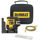 Nivel Laser Cruz + Plomada Linea Verde Bateria Interna Carga USB Dewalt | Ref. DCLE14221GB