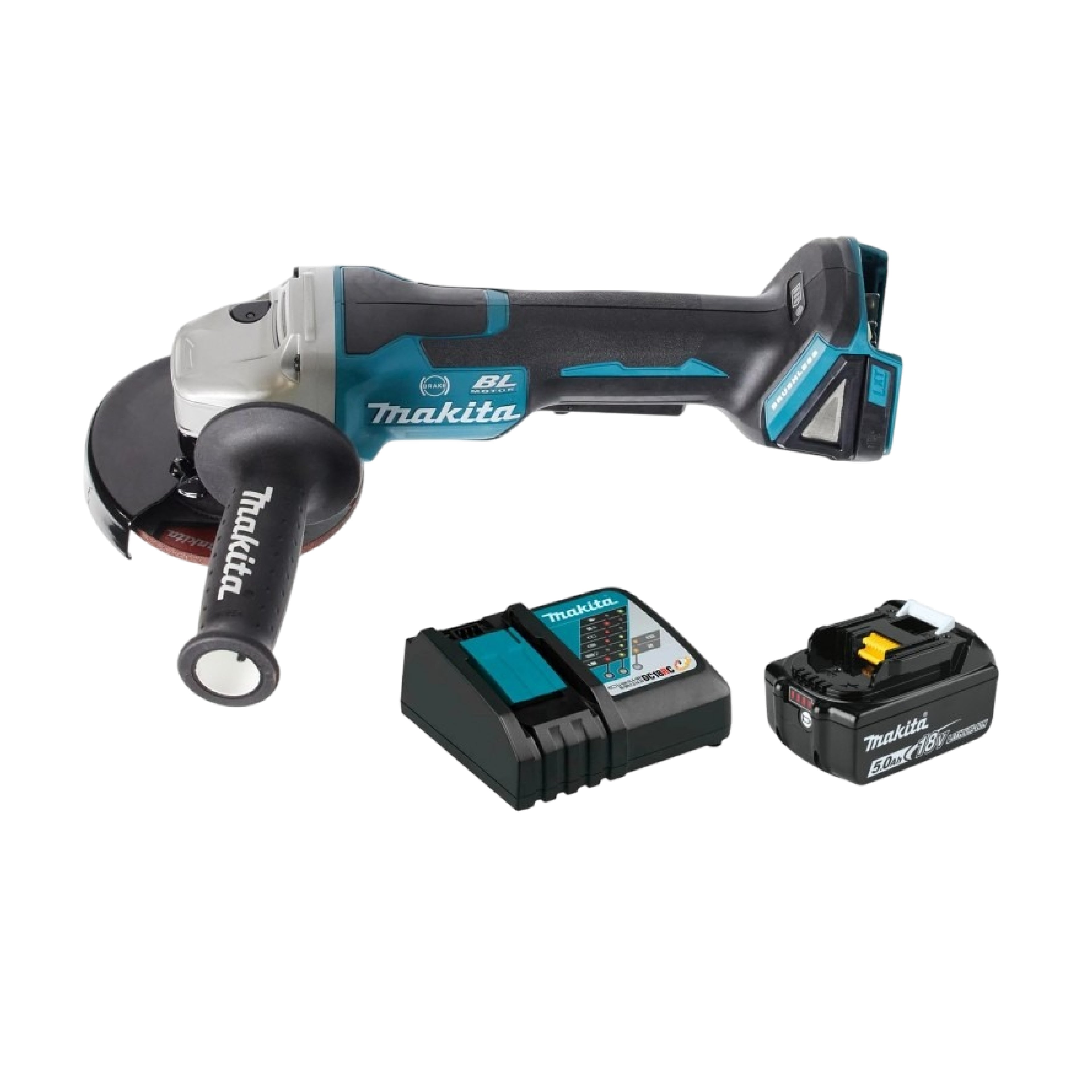 Pulidora Inalámbrica 115 mm + Batería + Cargador | Alta Potencia y Seguridad
