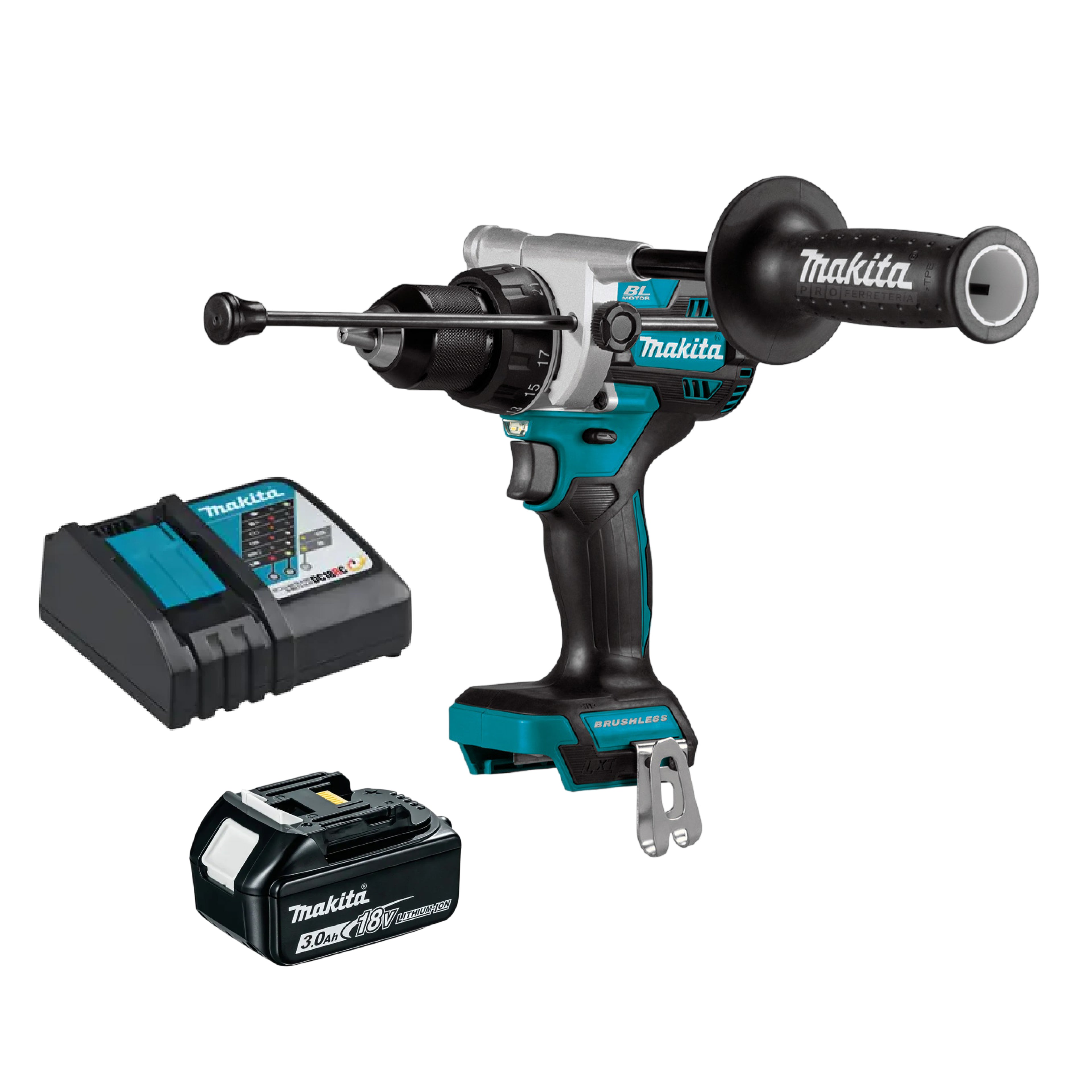 Taladro Percutor Inalámbrico Makita DHP486Z 18V Brushless (PROMO)