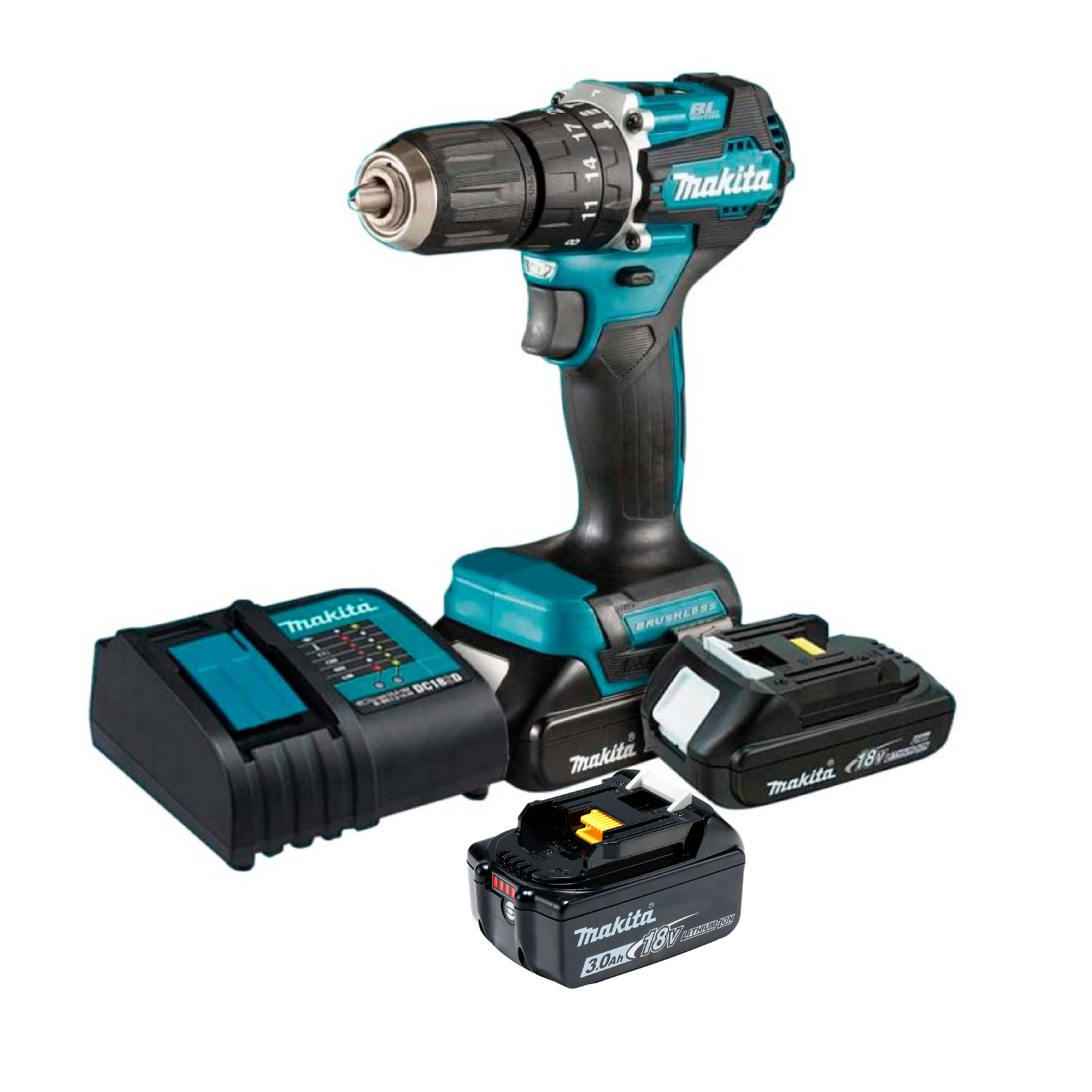 Combo Taladro Percutor 1/2” + Batería 632H15-3