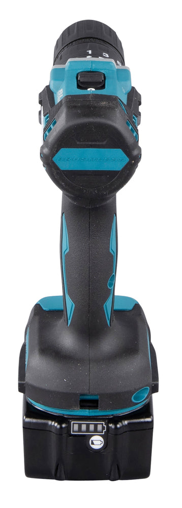 Taladro Percutor de 1/2" 18V BRUSHLESS con Bateria 632G13-1 de 3.0AH y Cargador Makita DHP487Z-PROMO ¡PROMOCIÓN FERIA FERRETERA!