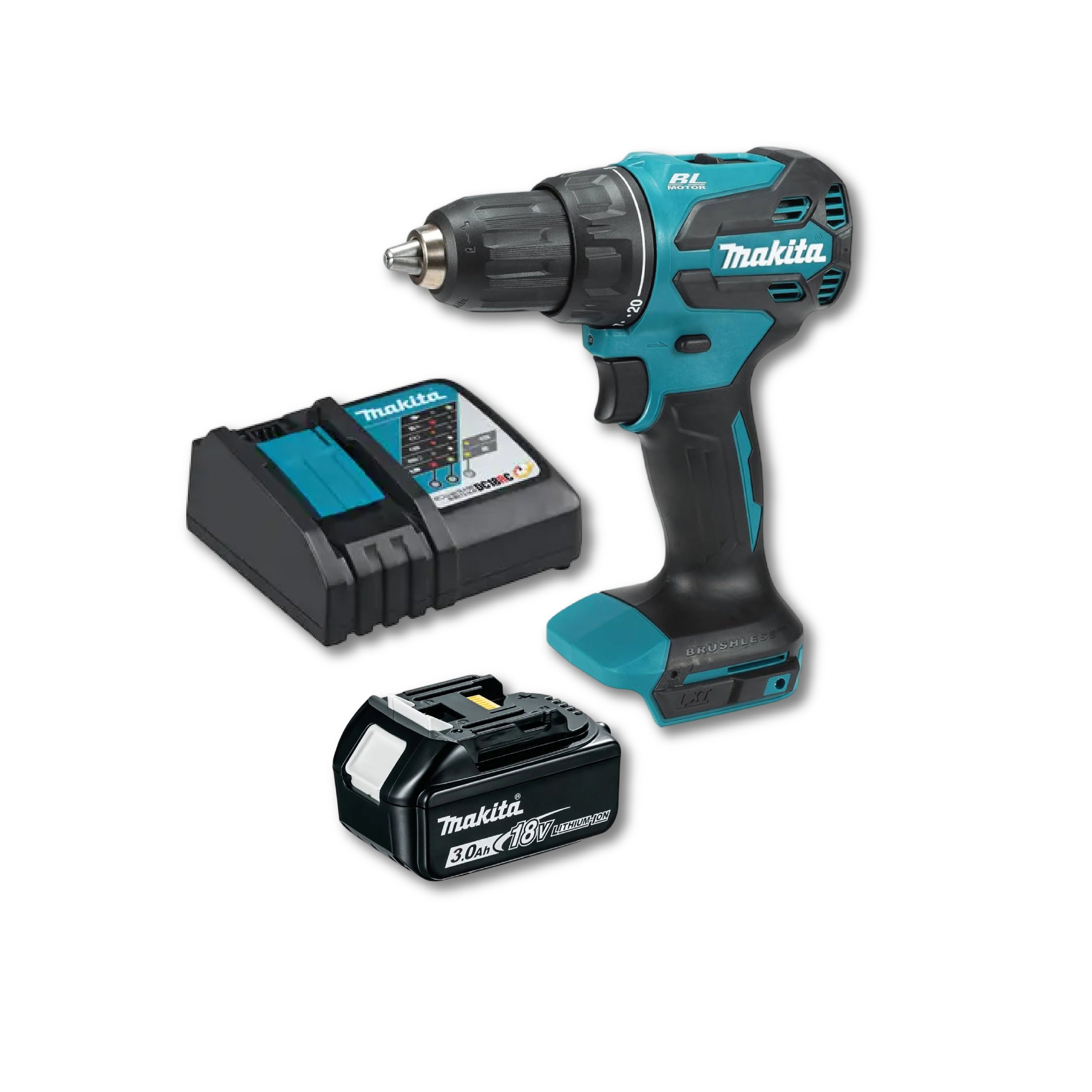Taladro Percutor Inalámbrico Makita DHP490Z 18V (PROMO)
