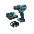 Taladro Percutor de 1/2" 18V 65NM BRUSHLESS con Bateria I96617 de 3.0AH y Cargador 630714-3 Makita | Ref. DHP490Z-PROMO