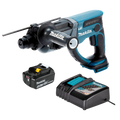 Rotomartillo SDS PLUS 18V 7/8" Incluye 1 Bateria de 5.0AH y Cargador 1912Y7-5 Makita | Ref. DHR202Z+632F16-9