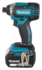 Atornillador de Impacto 18V 1/4" Makita Incluye Bateria de 3.0AH 632G13-1 + Cargador 1912Y7-5 Makita DTD152Z-PROMO ¡PROMOCIÓN FERIA FERRETERA!