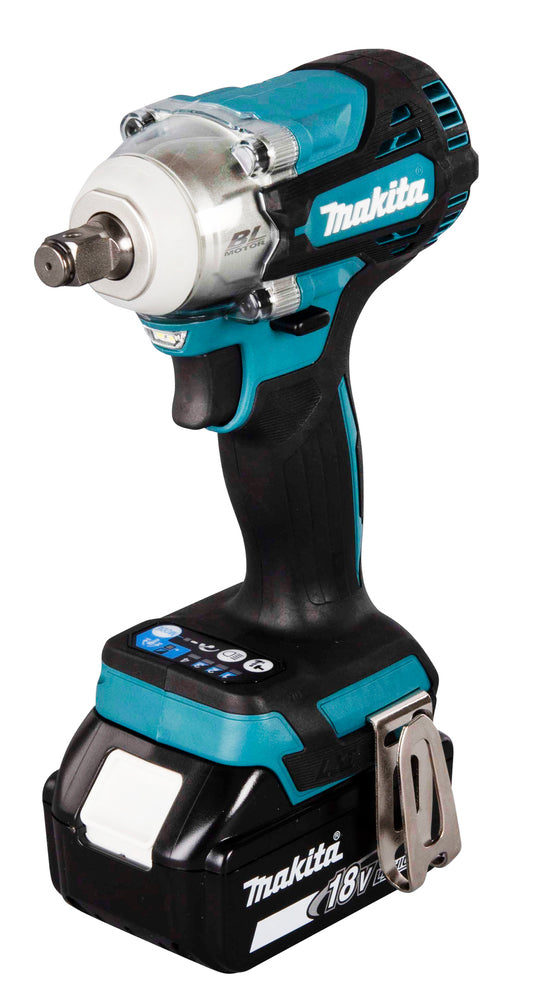Llave Impacto 18V Cuadrante de 1/2" Incluye 1 Bateria de 3.0AH y Cargador Makita DTW301Z-PROMO ¡PROMOCIÓN FERIA FERRETERA!