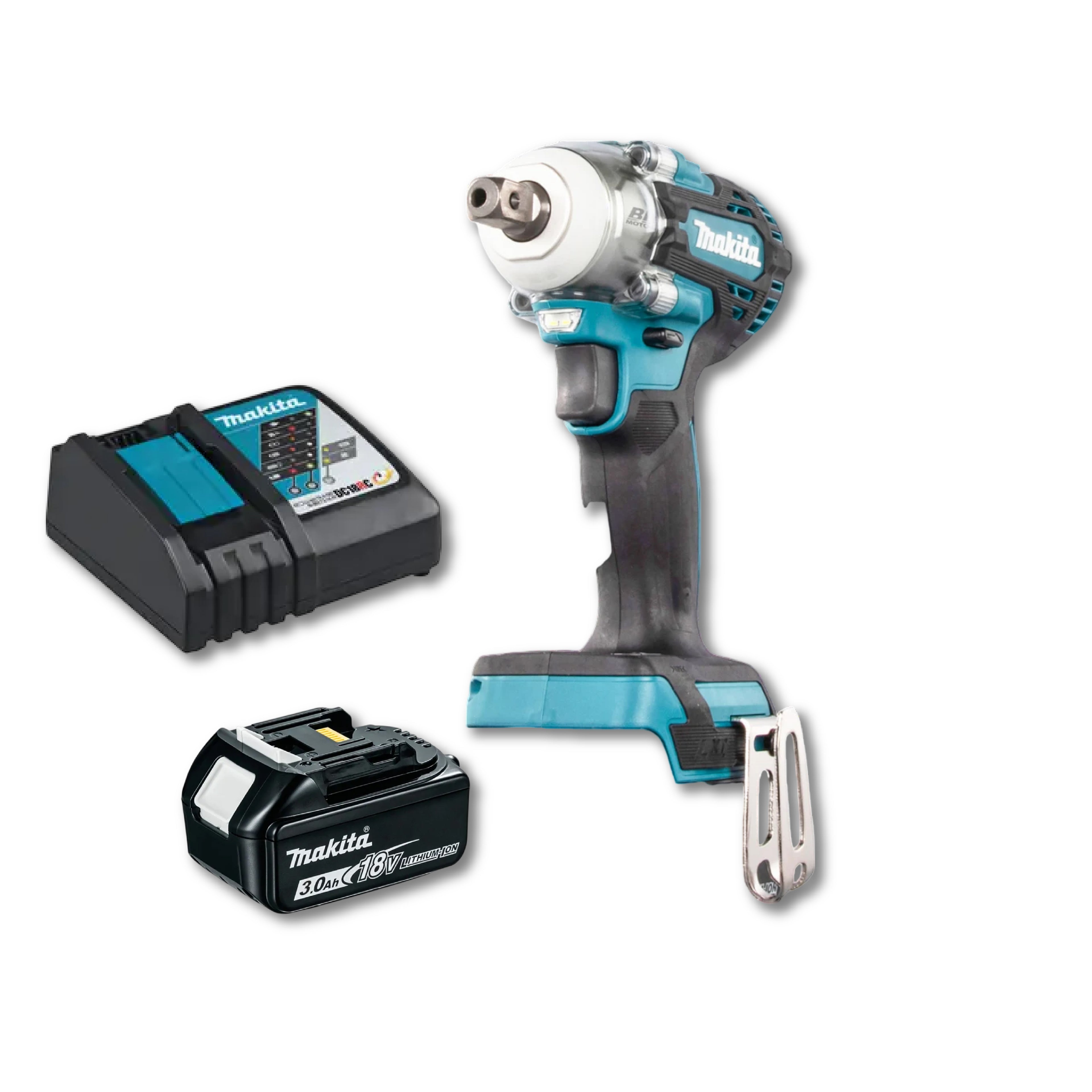 Llave de Impacto Inalámbrica Makita DTW301Z 18V Brushless (PROMO)