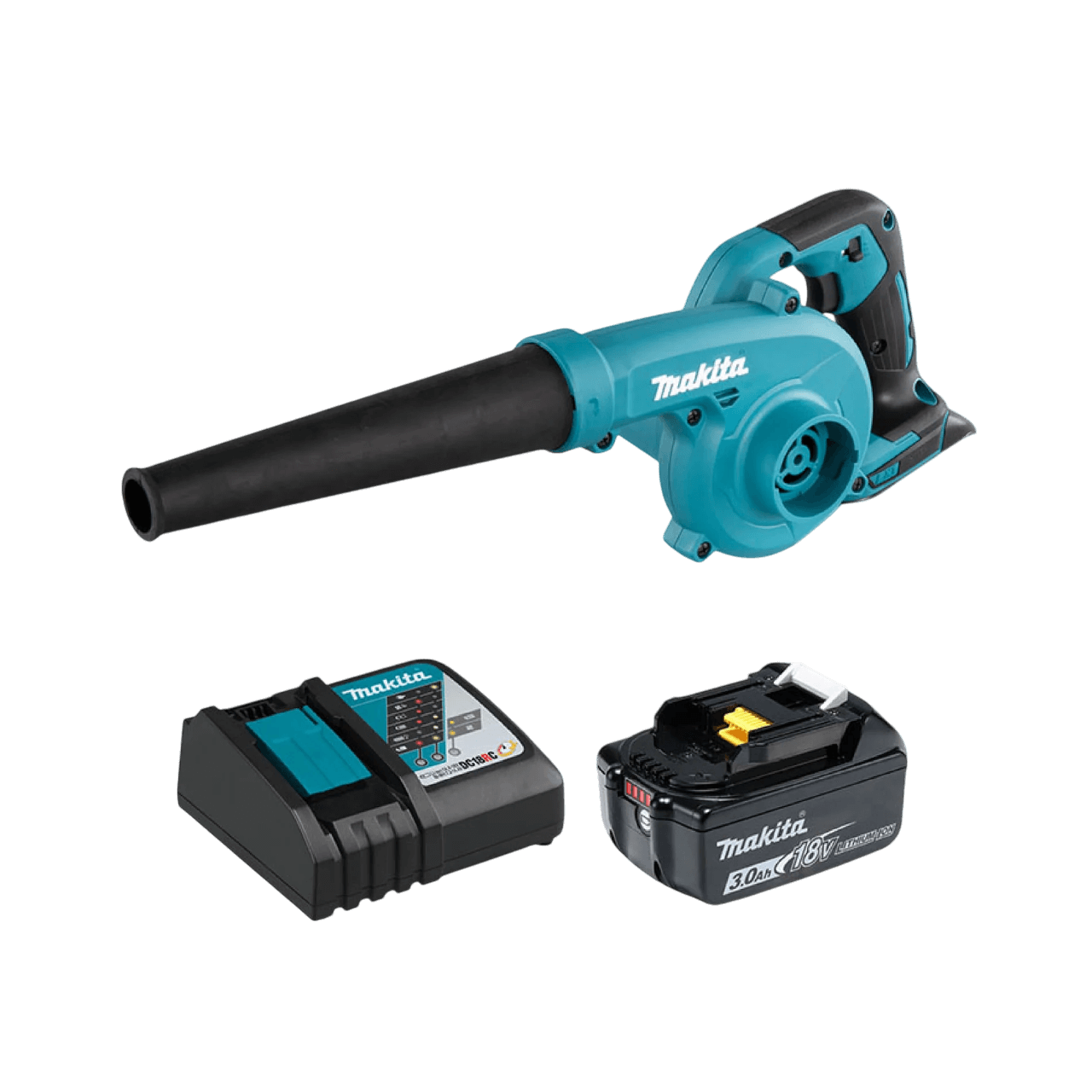 Sopladora 18V LXT Incluye Bateria de 3.0AH y Cargador Makita | Ref. DUB185ZX2-PROMO
