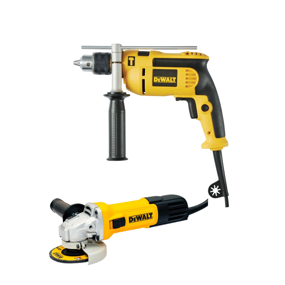 Combo Taladro Percutor DWD024 + Pulidora DWE750 DEWALT | Potencia y Precisión para Todo Proyecto