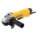 Minipulidora DEWALT DWE4314-B3 con empuñadura lateral, interruptor de paleta y etiqueta de 11000 RPM