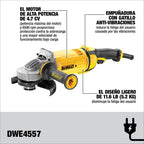 Pulidora Angular Industrial DEWALT 7” 2400W DWE4557-B3