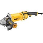 Pulidora DEWALT DWE4577-B3 de 7 pulgadas con mango trasero, empuñadura lateral y guarda