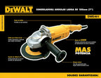 DEWALT DWE491-B3 – Esmeriladora Angular 7” 2200 W Promoción Black Friday