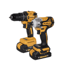 Kit Taladro Percutor + Atornillador de Impacto Brushless 21V Furius | Ref. FB214KIT-FURIUS