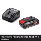 Taladro Percutor 1/2" 18V (incluye 1 Bateria de 2.5AH y Cargador) 44NM Einhell 4514296 ¡PROMOCIÓN FERIA FERRETERA!