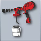 Pistola de Pintar Eléctrica 500 Watts Einhell 4260023 ¡PROMOCIÓN FERIA FERRETERA!
