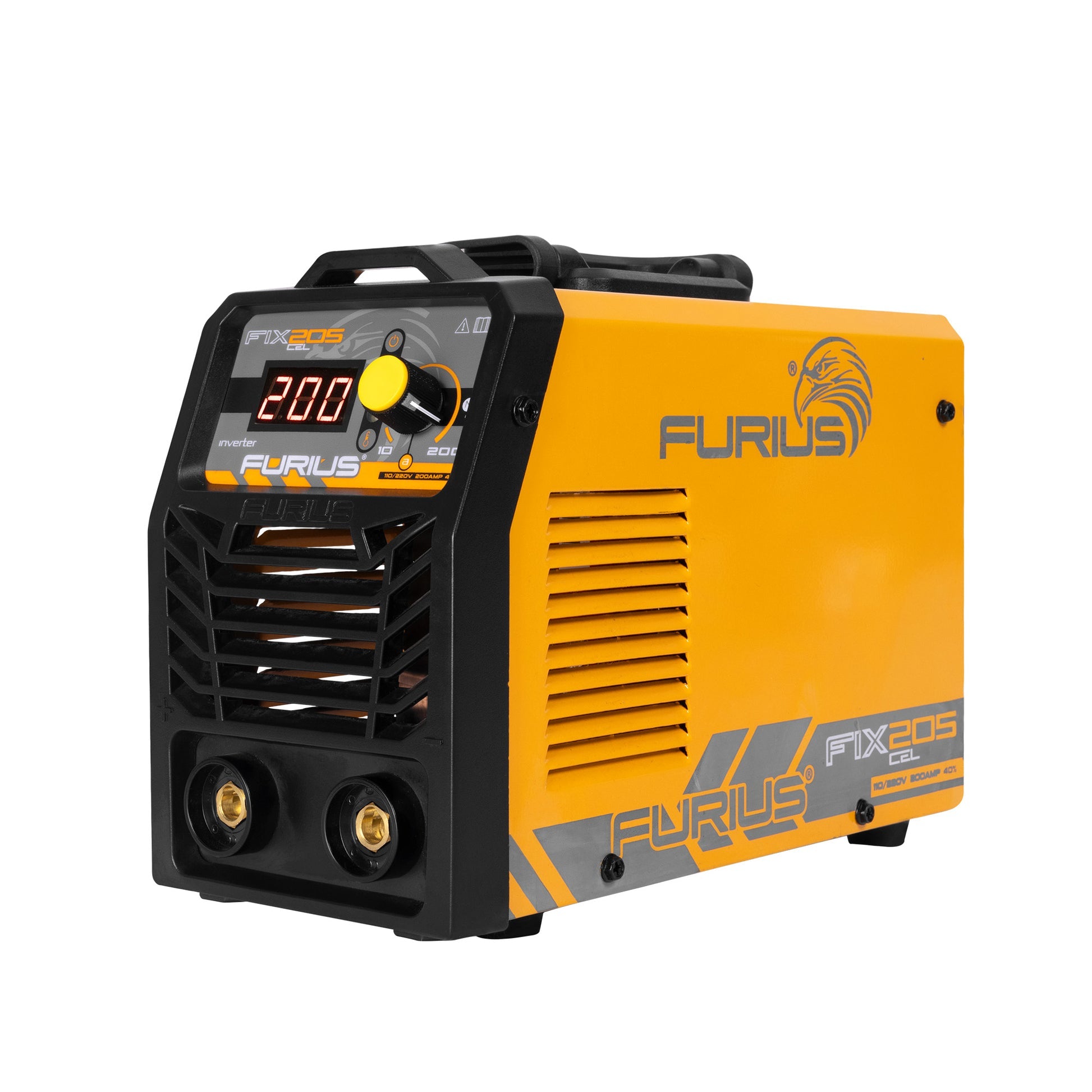 Soldador Inversor Celulósico 200A 110/220V Furius FW205CEL-FURIUS