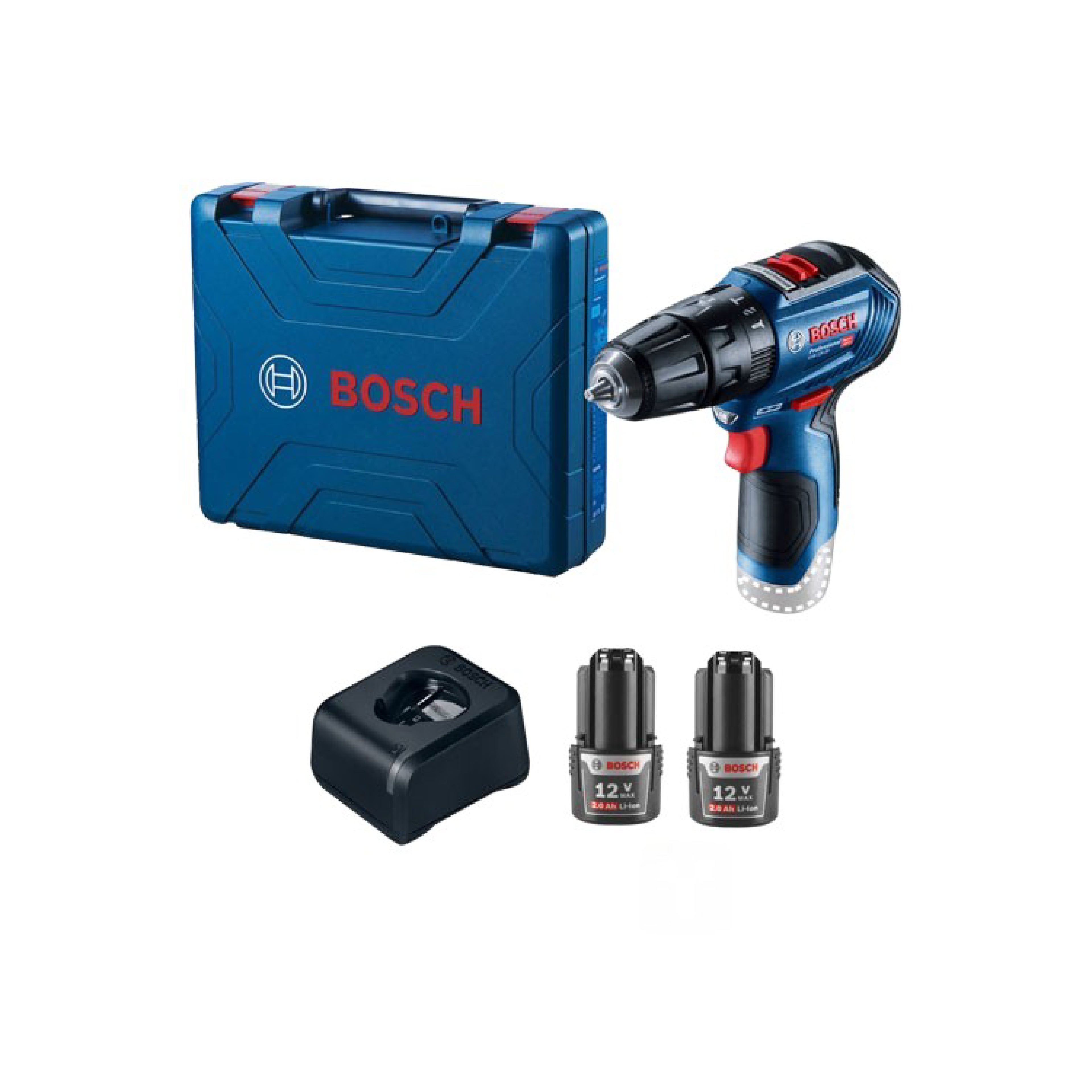 Taladro Percutor Bosch 12V GSB12V-30