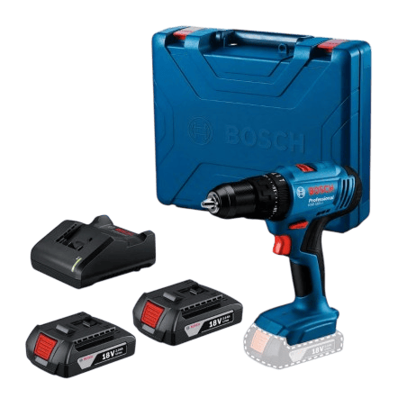 Taladro Percutor ½” 18V con 2 Baterias Bosch | Ref. GSB183-LI