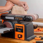 Lijadora de Banco Truper 4"x36" con Disco de 6" ½ HP | ¡Promoción Aniversario!